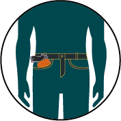 man belt