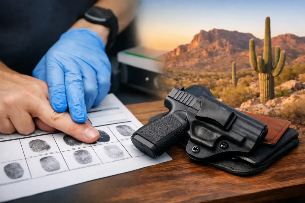 Arizona CCW Fingerprinting Assistance