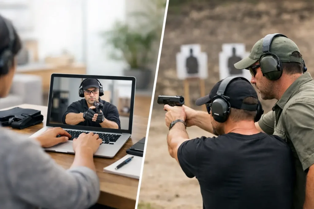 Online Training vs In Person for CCW Applicants