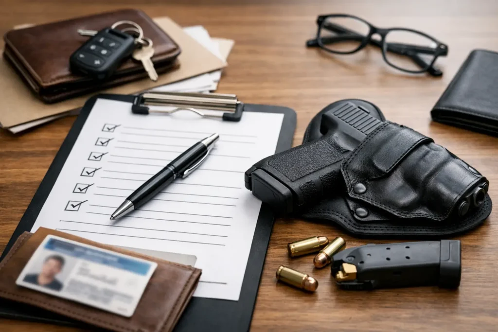 Concealed Carry Documentation Checklist Guide